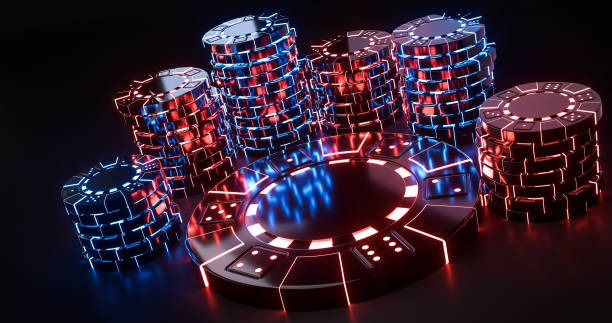 Live dealer studio with multiple camera angles showing blackjack table